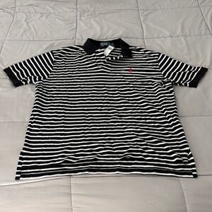 Ralph Lauren Black and White Polo Shirt w/tags